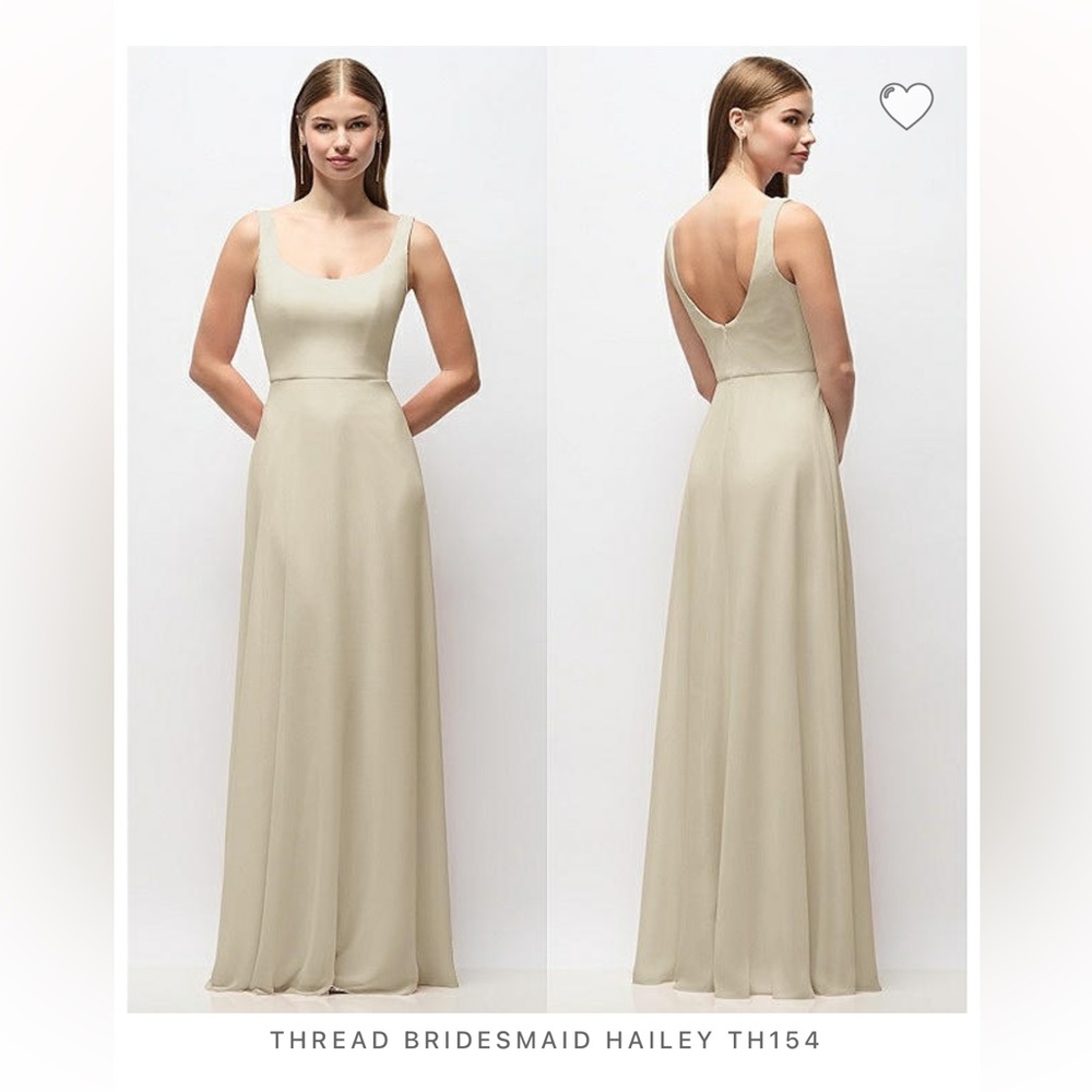 Thread Hailey TH154 Bridesmaid Dress in Champagne